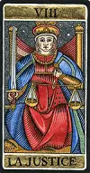 la justice tirage de tarot