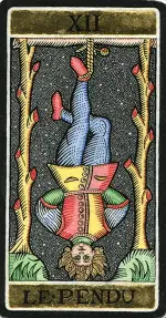 pendu tarot