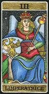 l'impératrice tirage de tarot